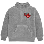 Infant & Toddler Neutral Gray Houston Rockets Quarter-Zip Pullover NBA NBA® 