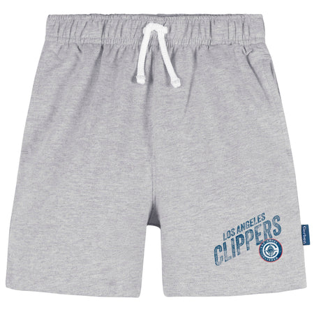 Infant & Toddler Neutral Gray Los Angeles Clippers Shorts