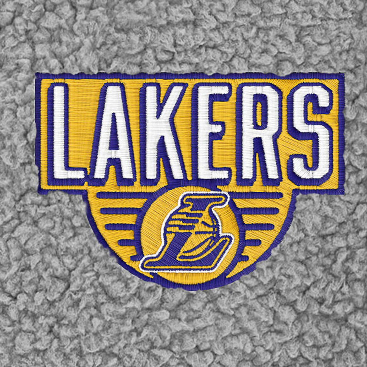 Infant & Toddler Neutral Gray Los Angeles Lakers Quarter-Zip Pullover NBA NBA® 
