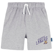 Infant & Toddler Neutral Gray Los Angeles Lakers Shorts NBA NBA® 