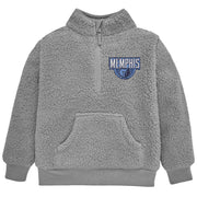 Infant & Toddler Neutral Gray Memphis Grizzlies Quarter-Zip Pullover NBA NBA® 