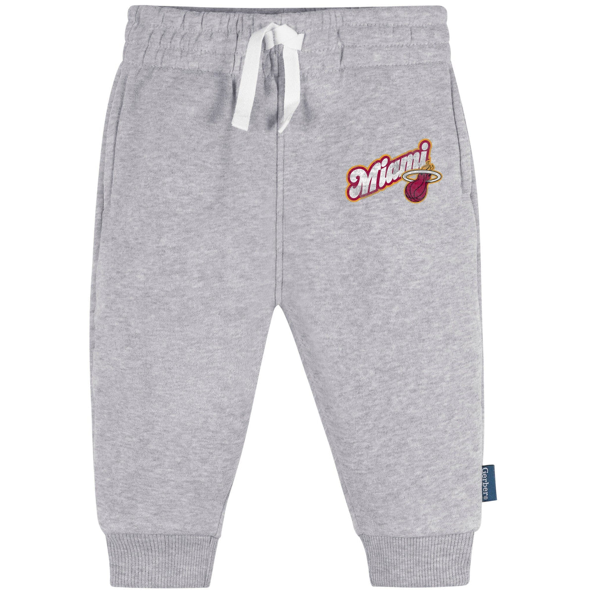 Infant & Toddler Neutral Gray Miami Heat Jogger Pants NBA NBA® 