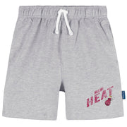 Infant & Toddler Neutral Gray Miami Heat Shorts NBA NBA® 