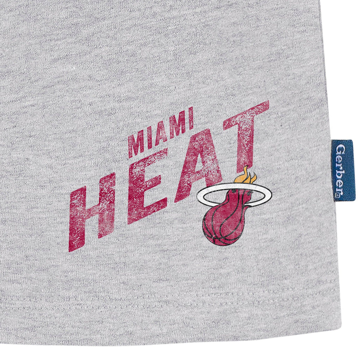 Infant & Toddler Neutral Gray Miami Heat Shorts NBA NBA® 