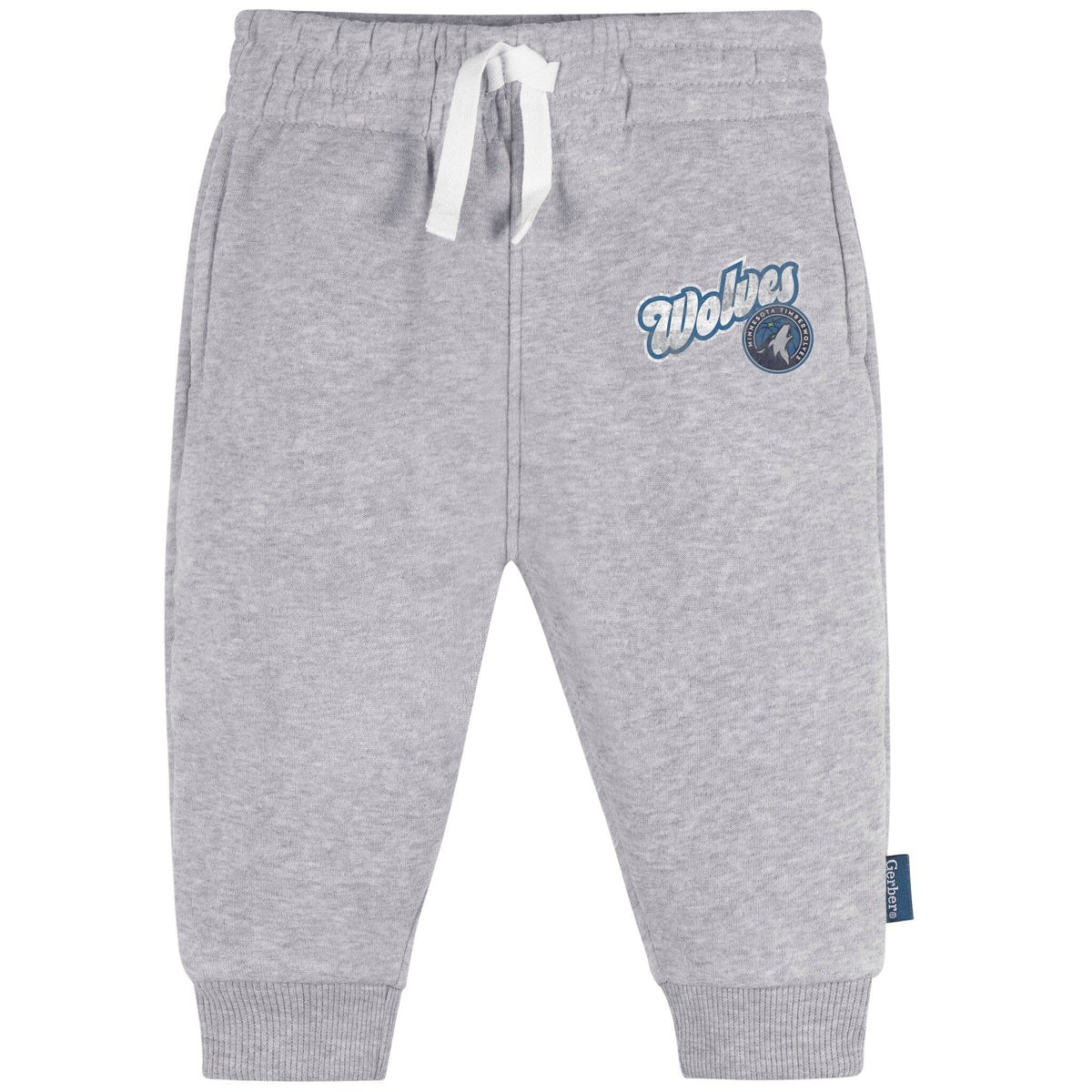 Infant & Toddler Neutral Gray Minnesota Timberwolves Jogger Pants NBA NBA® 