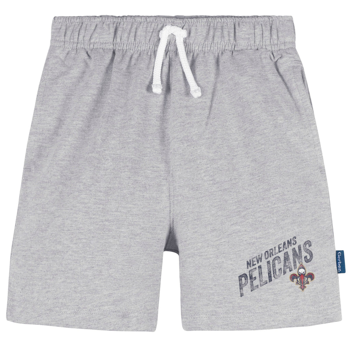 Infant & Toddler Neutral Gray New Orleans Pelicans Shorts NBA NBA® 