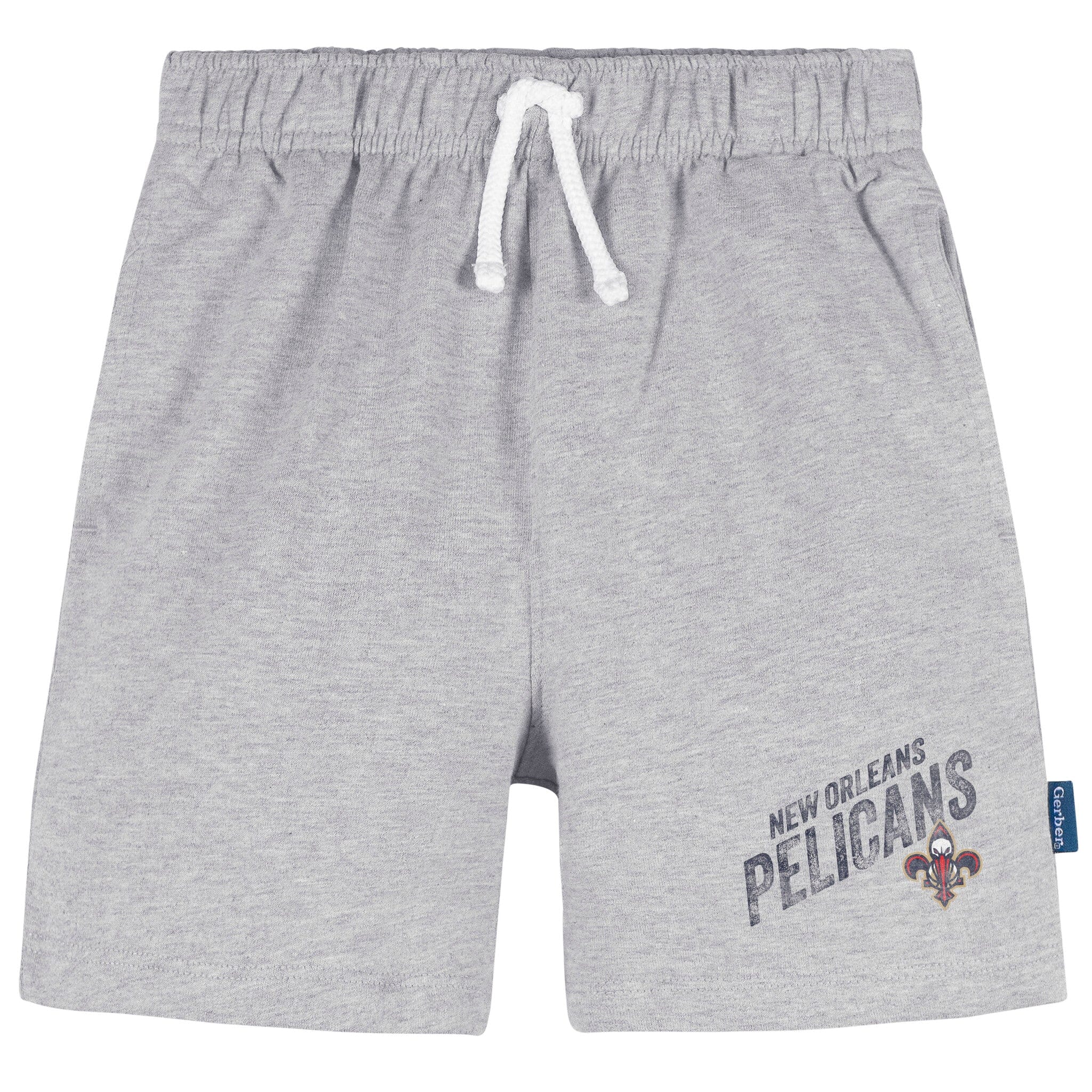 Infant & Toddler Neutral Gray New Orleans Pelicans Shorts NBA NBA® 