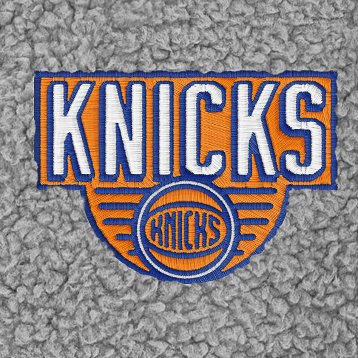 Infant & Toddler Neutral Gray New York Knicks Quarter-Zip Pullover NBA NBA® 