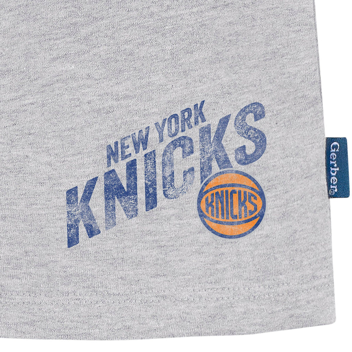 Infant & Toddler Neutral Gray New York Knicks Shorts NBA NBA® 