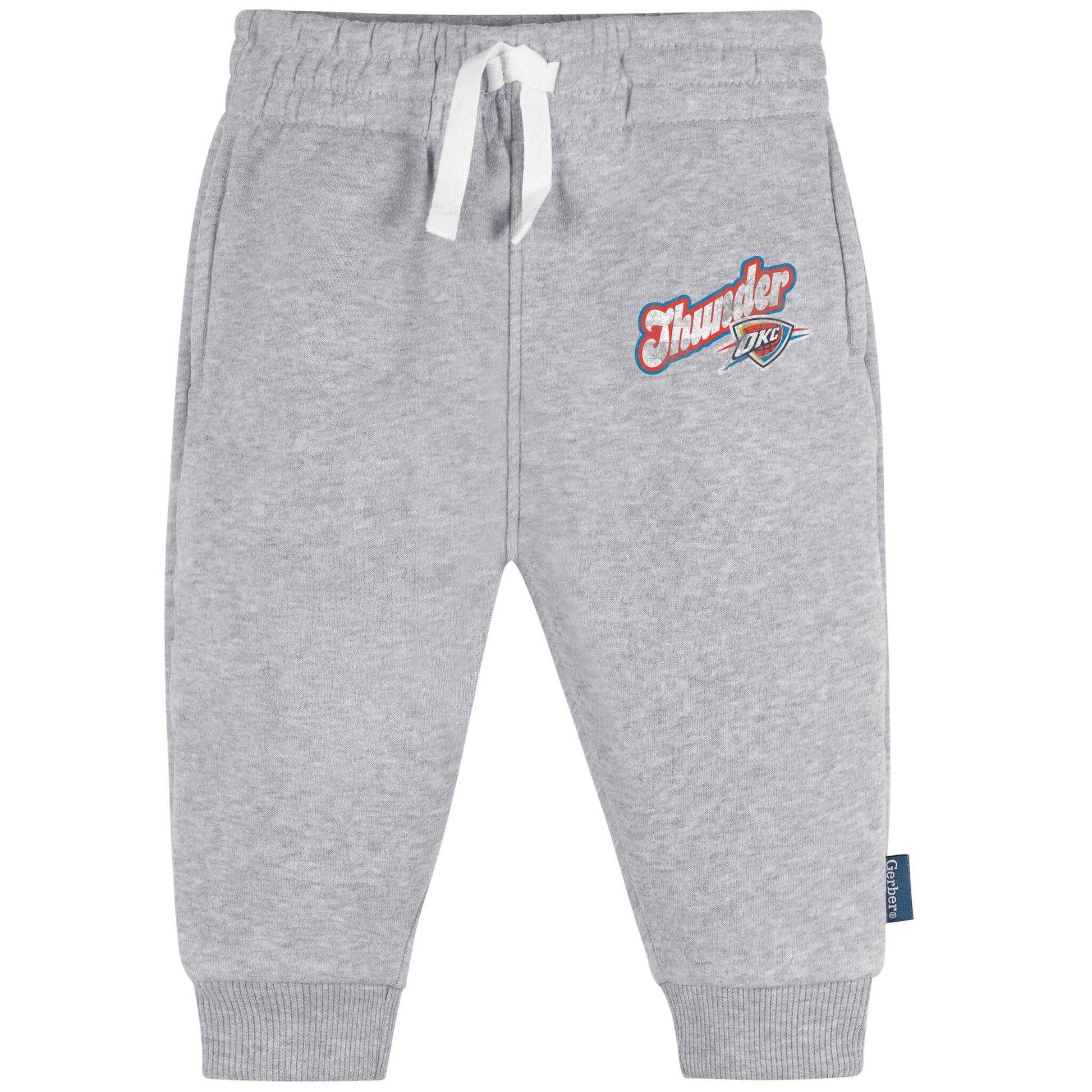 Infant & Toddler Neutral Gray Oklahoma City Thunder Jogger Pants NBA NBA® 