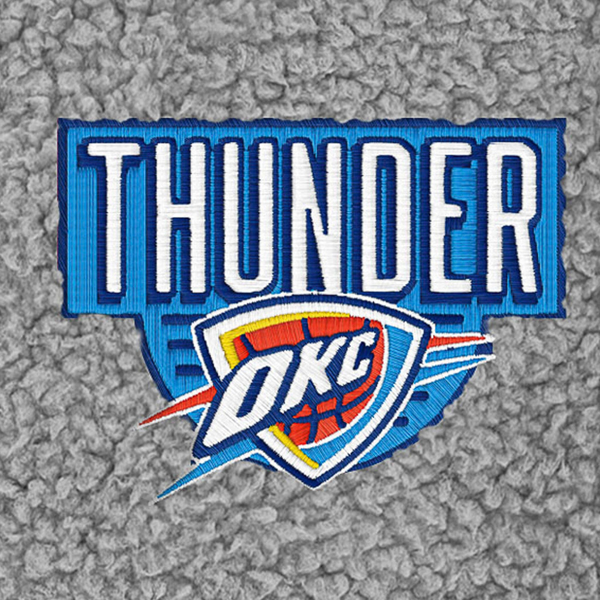 Infant & Toddler Neutral Gray Oklahoma City Thunder Quarter-Zip Pullover NBA NBA® 