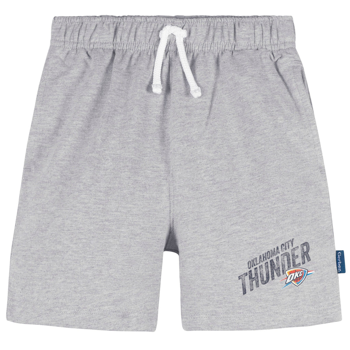 Infant & Toddler Neutral Gray Oklahoma City Thunder Shorts NBA NBA® 