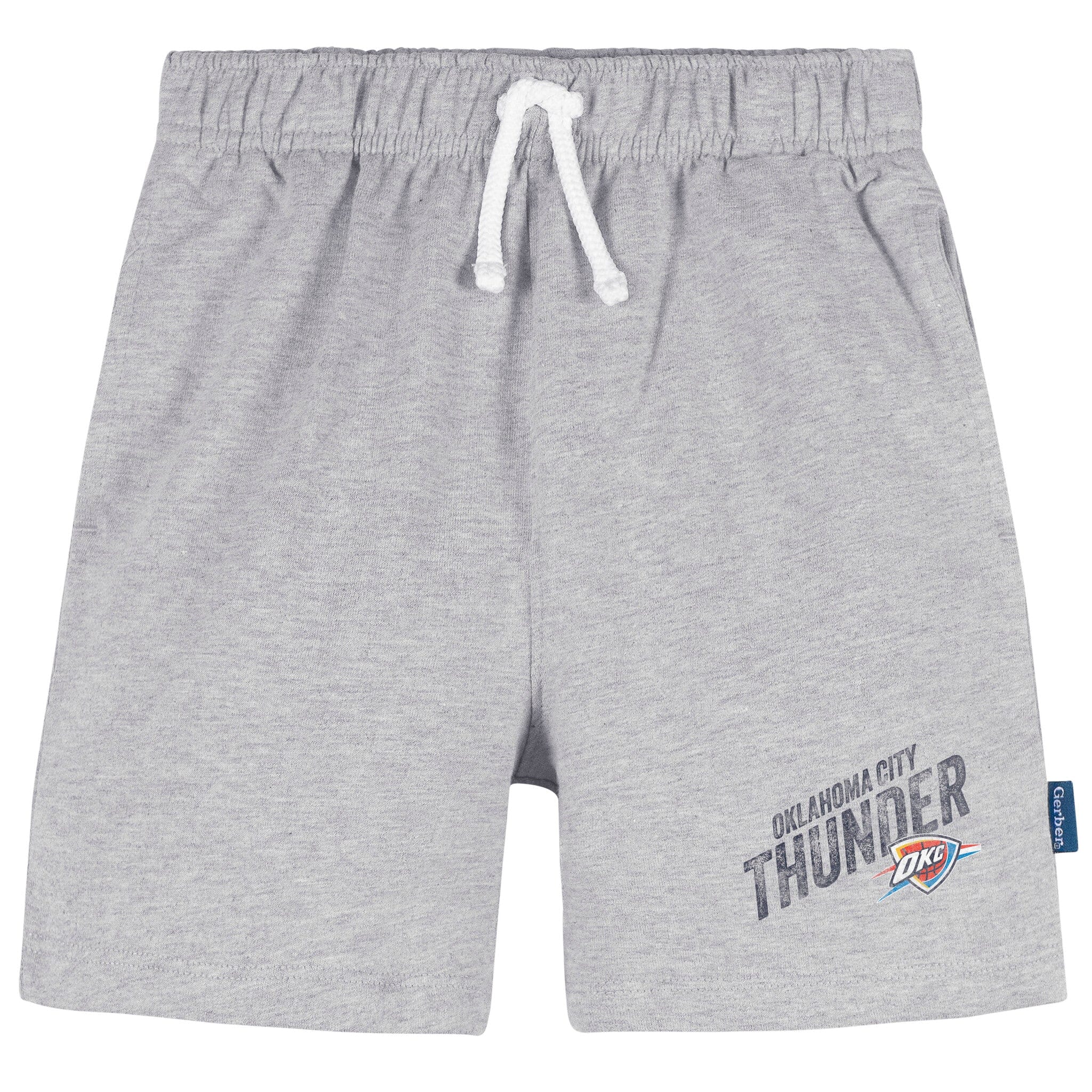 Infant & Toddler Neutral Gray Oklahoma City Thunder Shorts NBA NBA® 