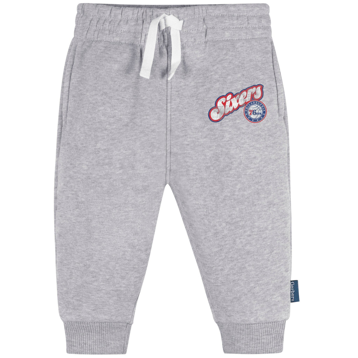 Infant & Toddler Neutral Gray Philadelphia 76Ers Jogger Pants NBA NBA® 