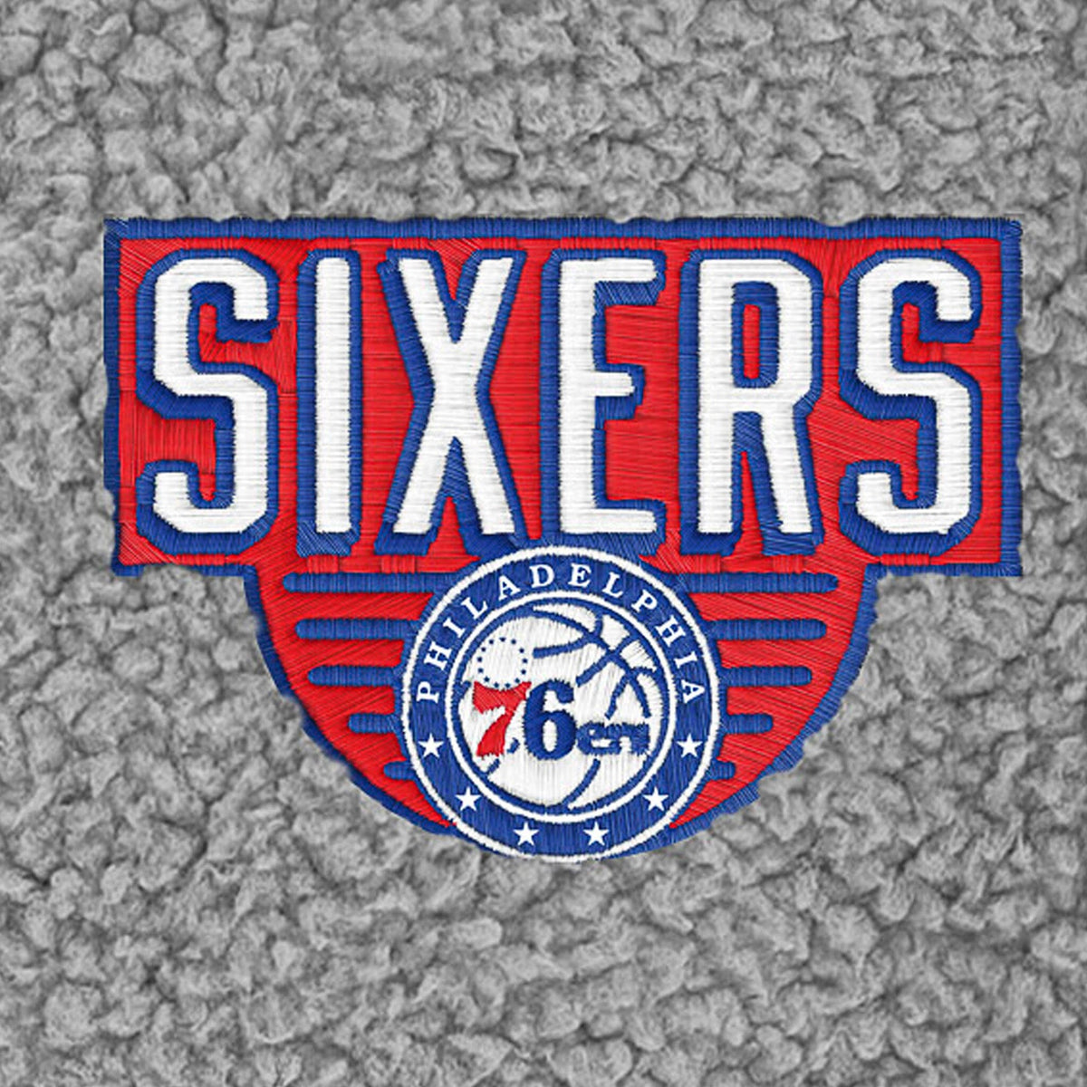 Infant & Toddler Neutral Gray Philadelphia 76Ers Quarter-Zip Pullover NBA NBA® 