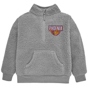 Infant & Toddler Neutral Gray Phoenix Suns Quarter-Zip Pullover NBA NBA® 