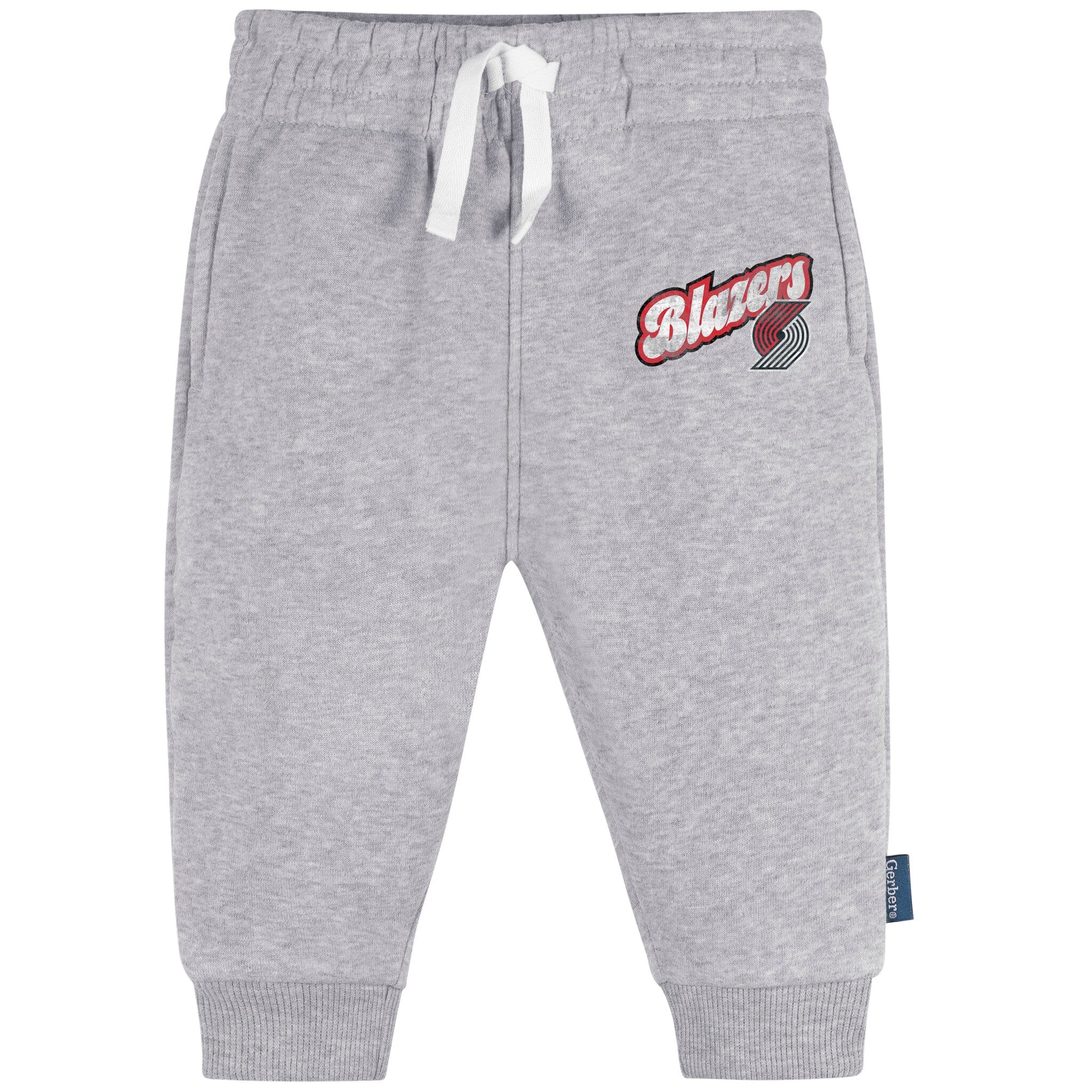 Infant & Toddler Neutral Gray Portland Trail Blazers Jogger Pants NBA NBA® 