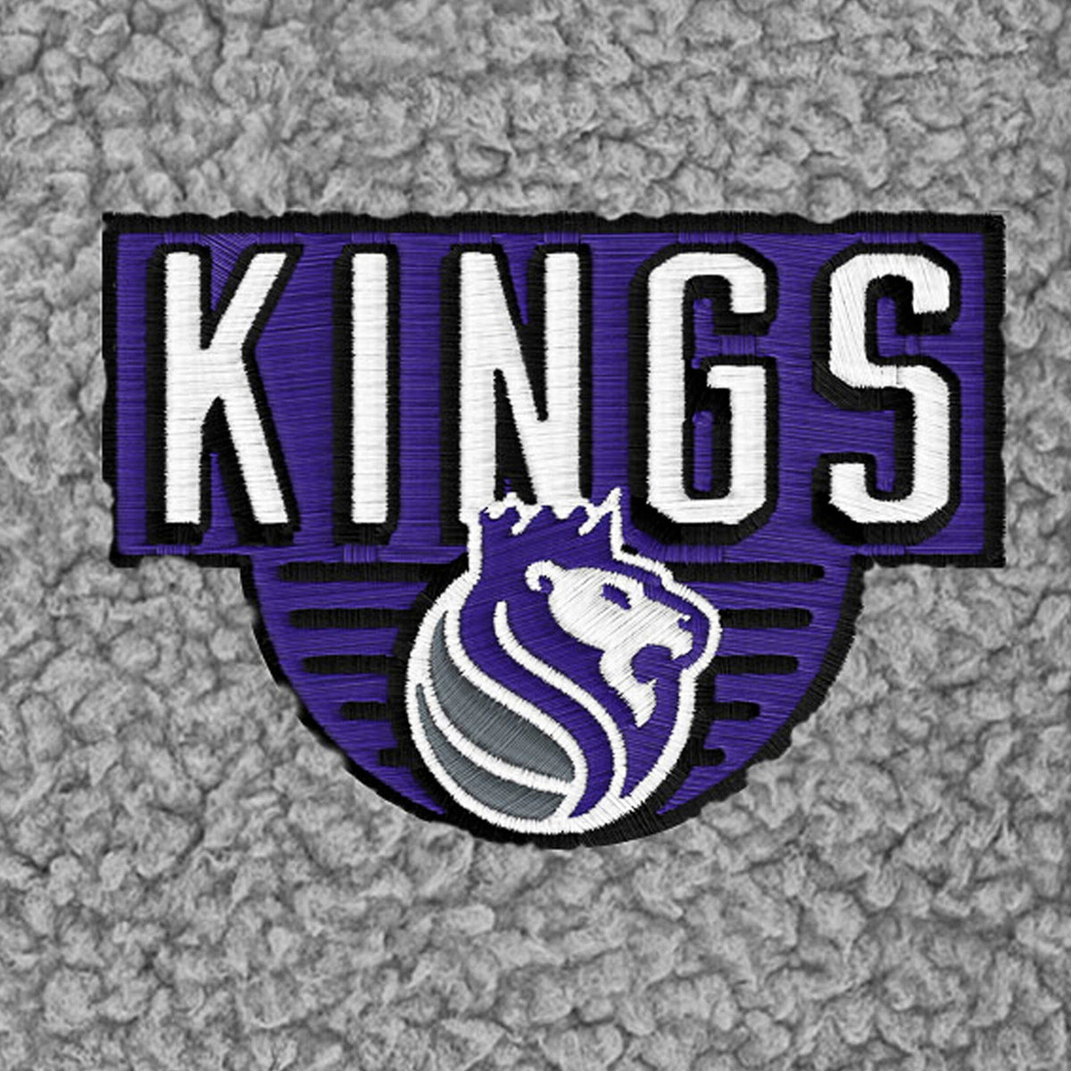 Infant & Toddler Neutral Gray Sacramento Kings Quarter-Zip Pullover NBA NBA® 