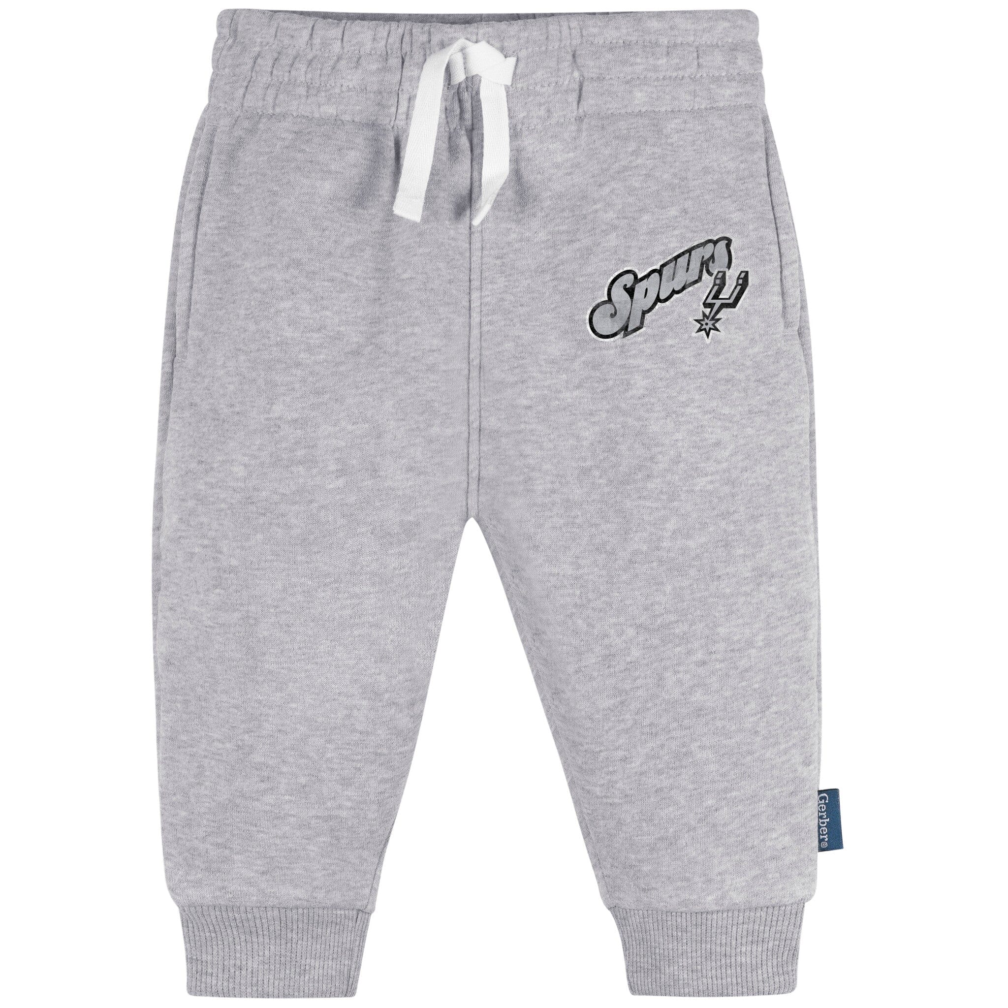 Infant & Toddler Neutral Gray San Antonio Spurs Jogger Pants NBA NBA® 