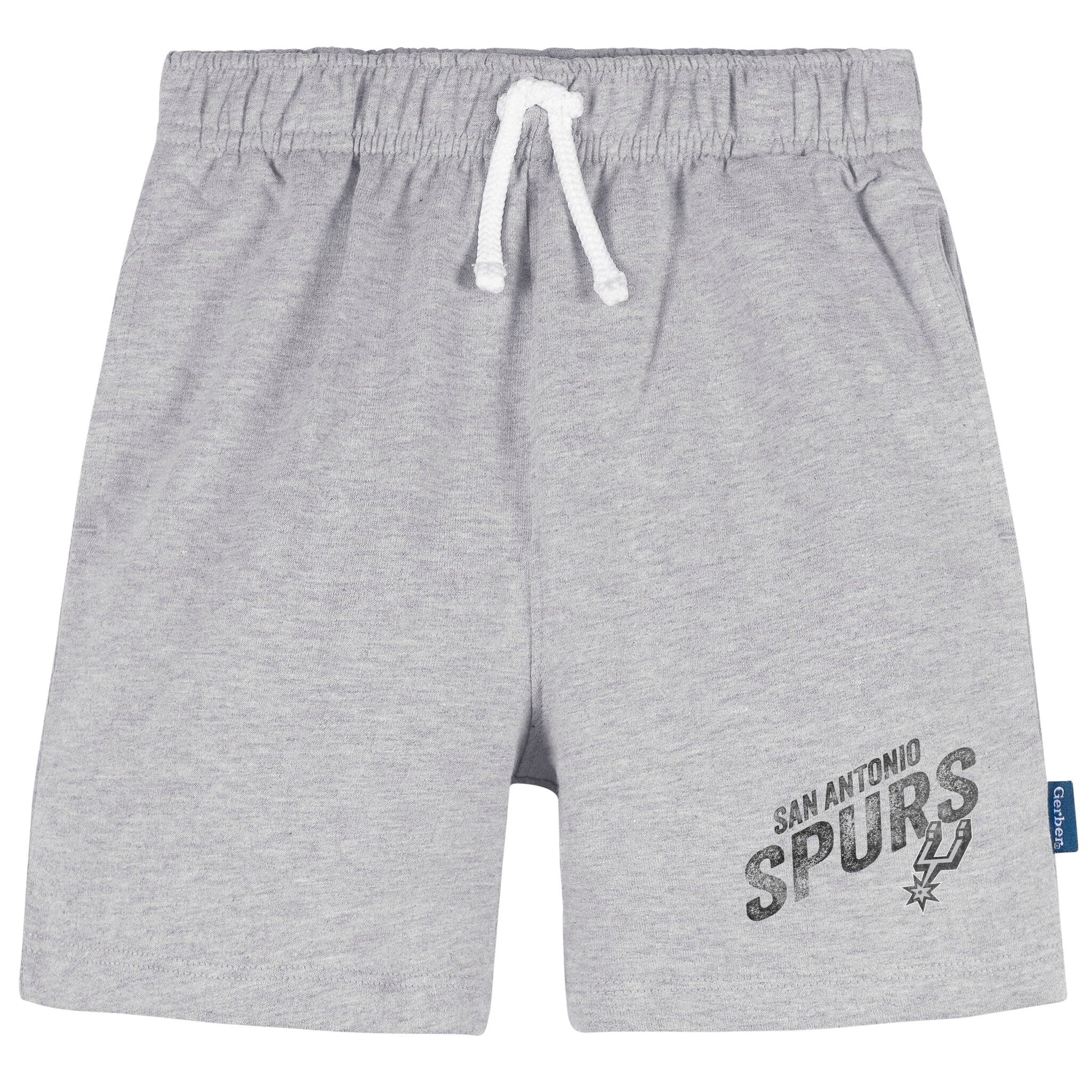 Infant & Toddler Neutral Gray San Antonio Spurs Shorts NBA NBA® 