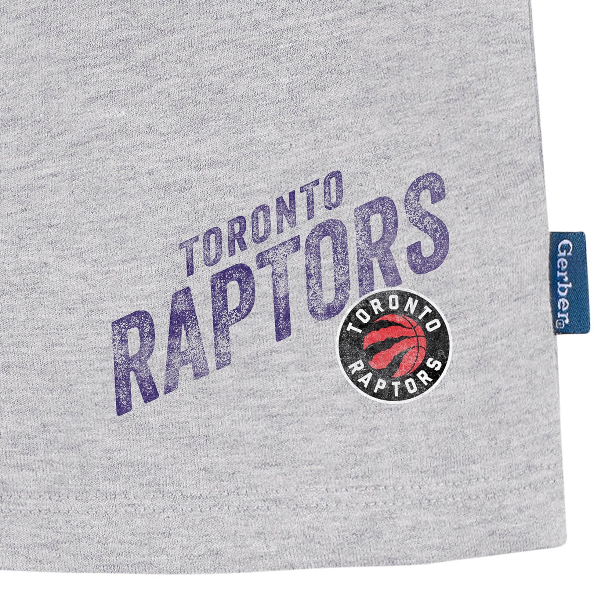 Infant & Toddler Neutral Gray Toronto Raptors Shorts NBA NBA® 