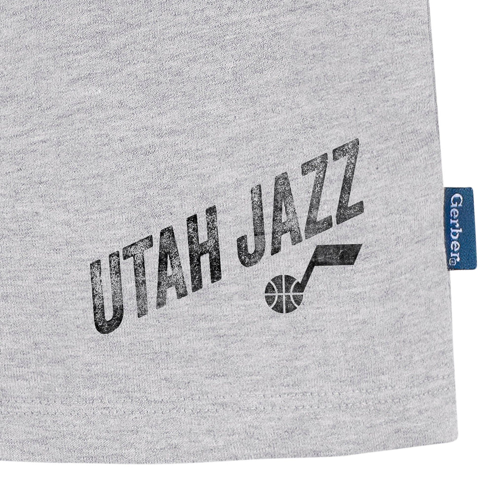 Infant & Toddler Neutral Gray Utah Jazz Shorts NBA NBA® 