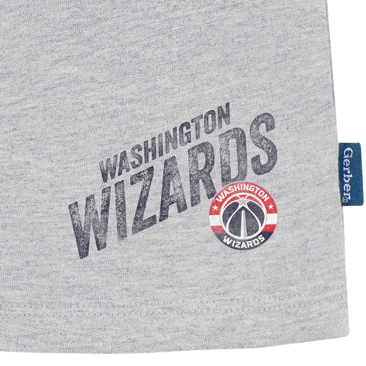 Infant & Toddler Neutral Gray Washington Wizards Shorts NBA NBA® 