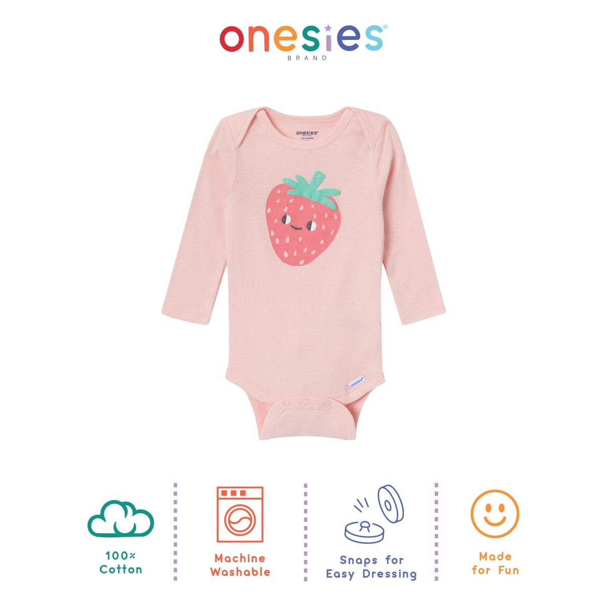 15-Piece Baby Girls Strawberries Layette outfits Onesies® Brand 