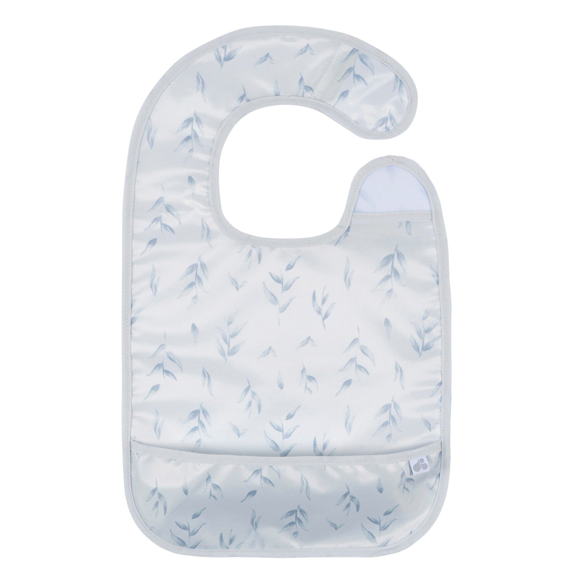 2-Pack Baby Boys Blue Wipeable Bibs Gerber® 