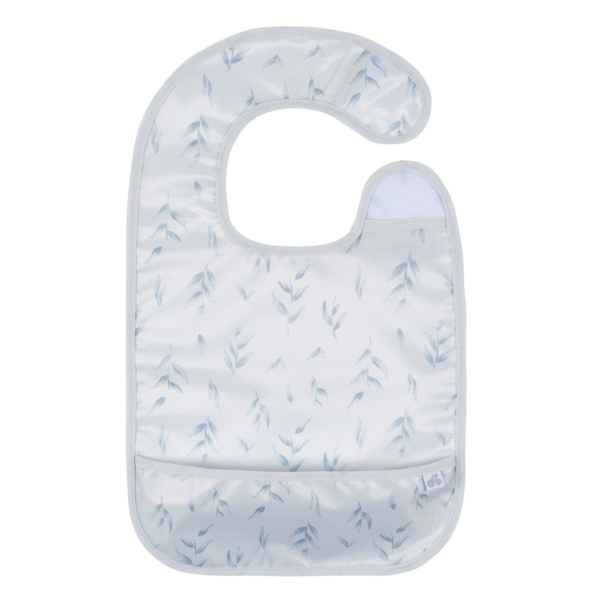 2-Pack Baby Boys Blue Wipeable Bibs Gerber® 