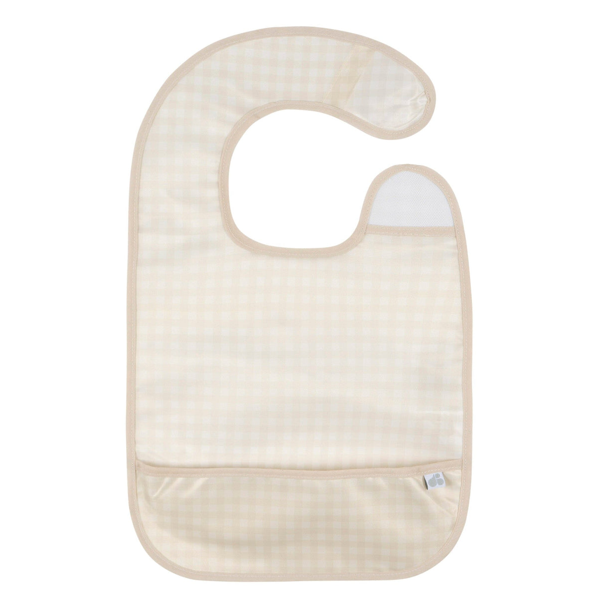 2-Pack Baby Neutral Tan Wipeable Bibs Gerber® 