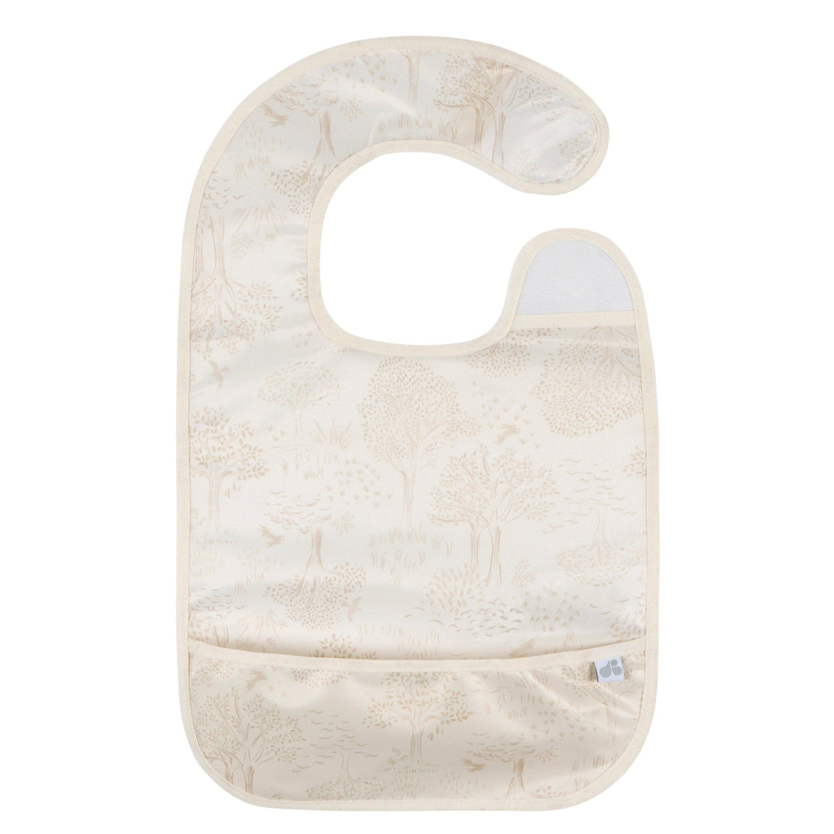 2-Pack Baby Neutral Tan Wipeable Bibs Gerber® 