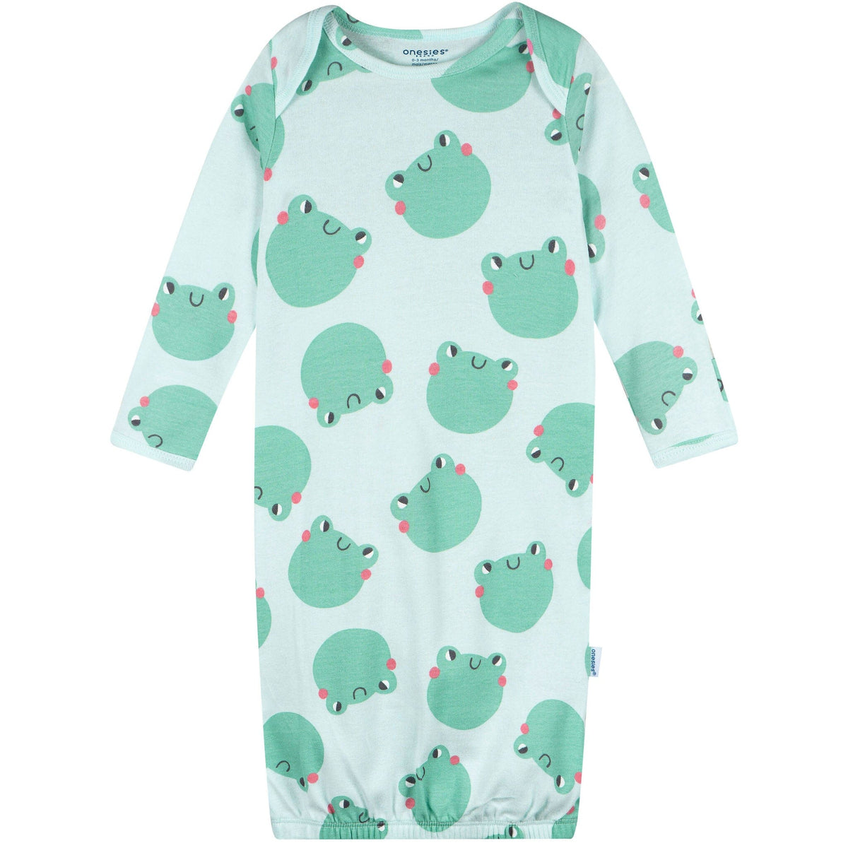 2-Pack Baby Boys Frogs Gowns Sleepwear Gerber® 