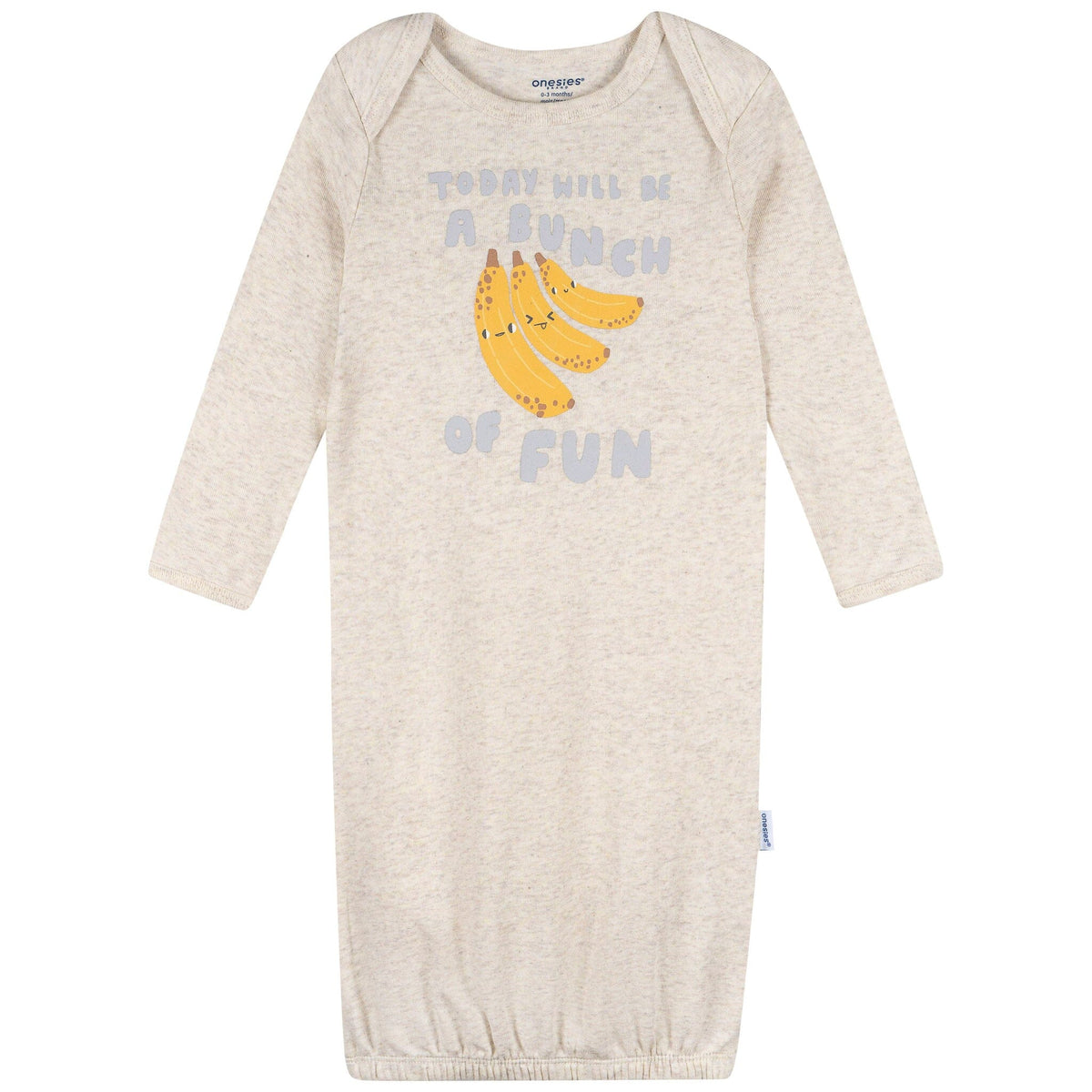 2-Pack Baby Neutral Bananas Gowns Sleepwear Gerber® 