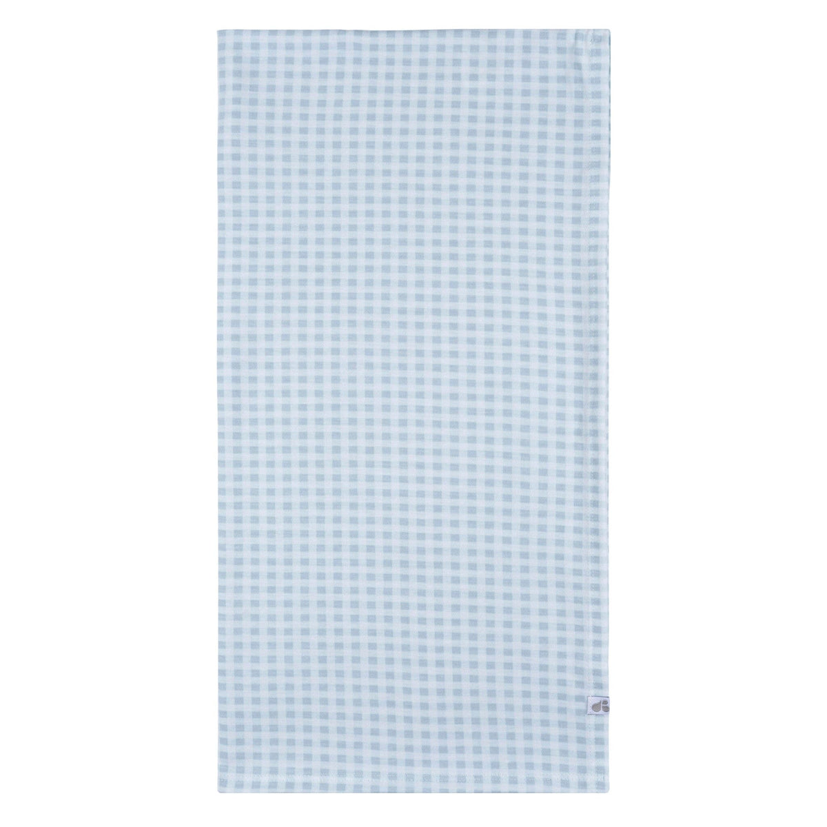 2-Piece Baby Boys Blue Plaid Swaddle Blanket & Hat Set Gerber® 