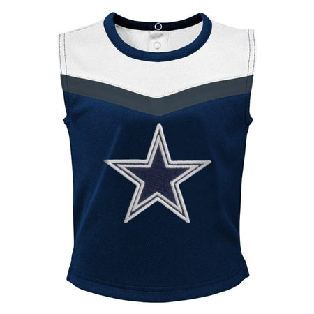 2-Piece Toddler Girls Dallas Cowboys Cheer Set