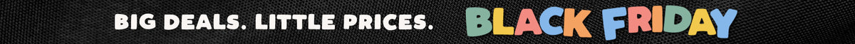 Promotional graphic with the text 'BIG DEALS. LITTLE PRICES.