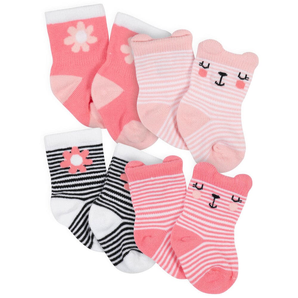 20-Piece Baby Girls Garden Floral Clothing & Accessories Bundle