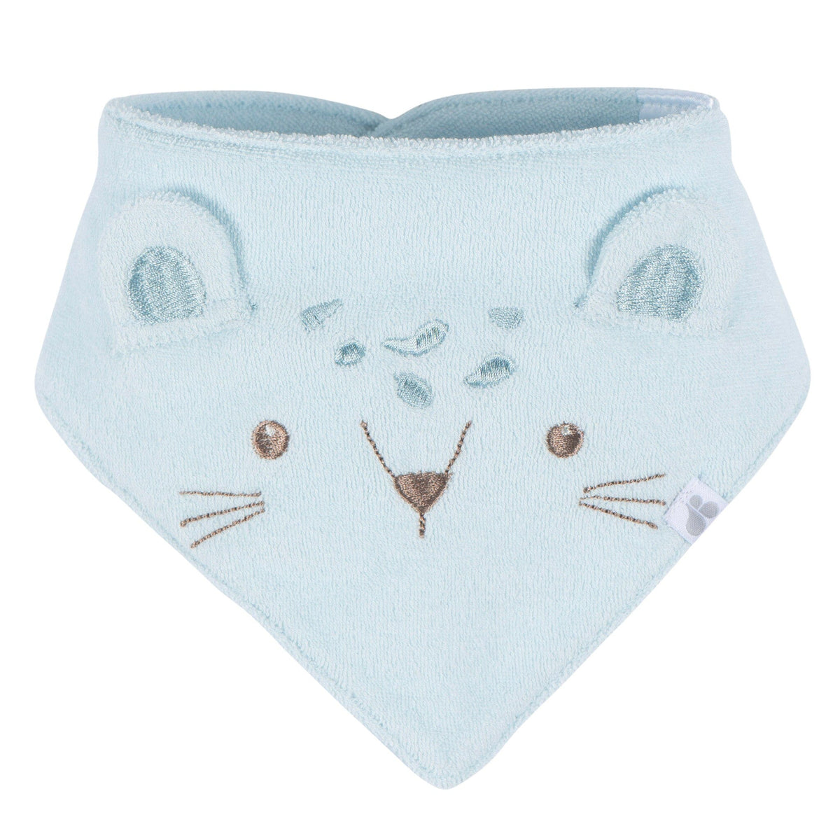 3-Pack Baby Boys Blue Bandana Bib bibs Just Born® 