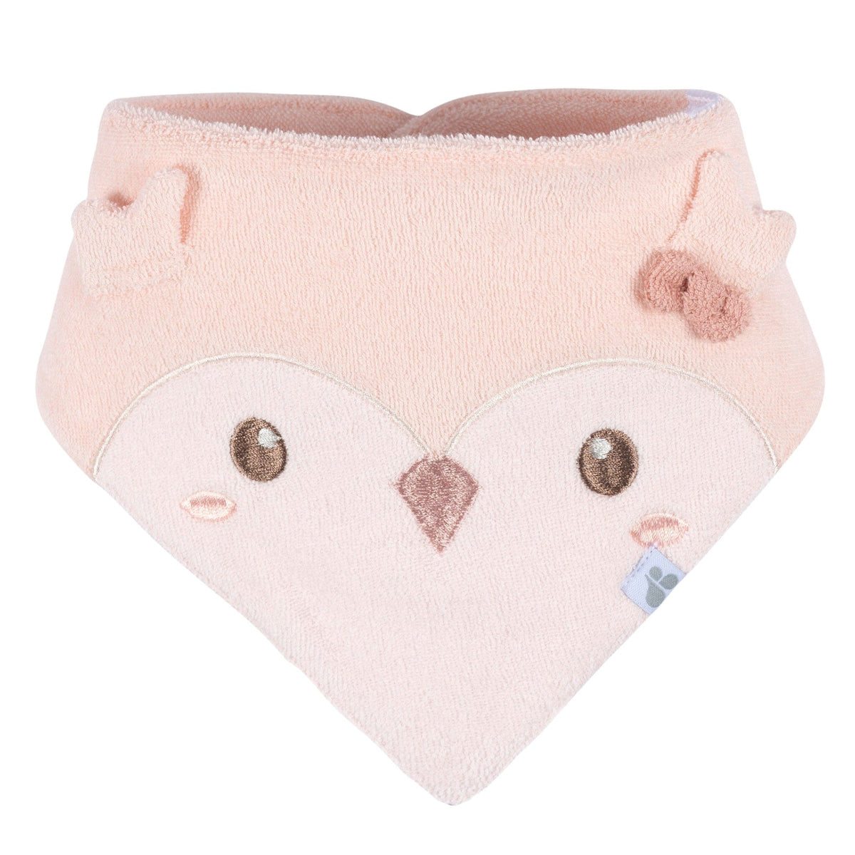 3-Pack Baby Girls Pink Bandana Bib bibs Just Born® 