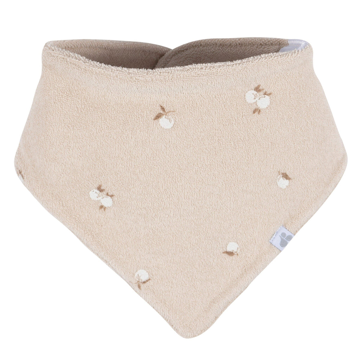 3-Pack Baby Neutral Tan Bandana Bib bibs Just Born® 