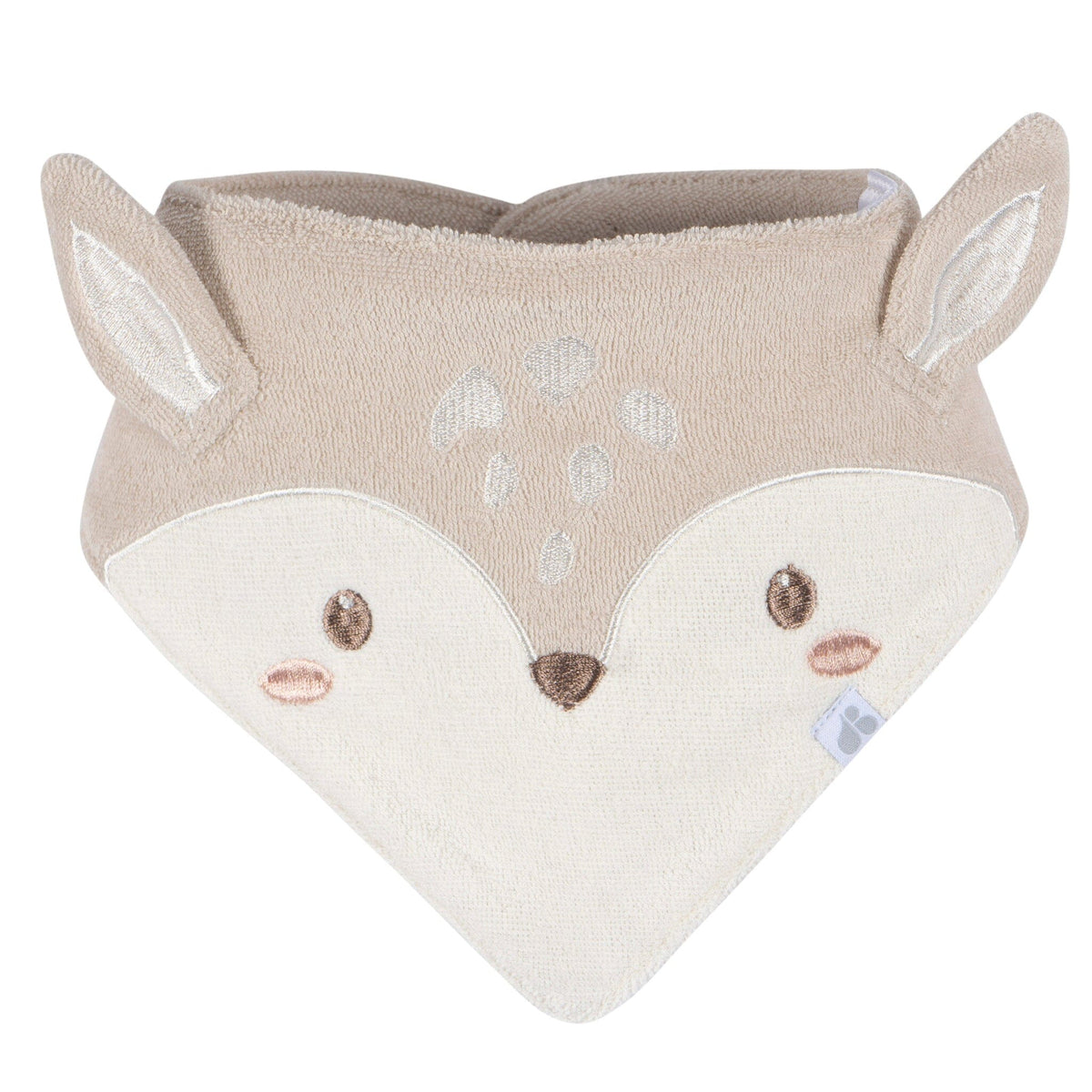 3-Pack Baby Neutral Tan Bandana Bib bibs Just Born® 