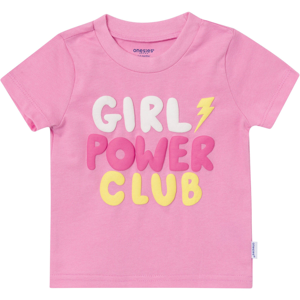 3-Pack Baby Girls Girl Power Tshirt Tops Gerber® 