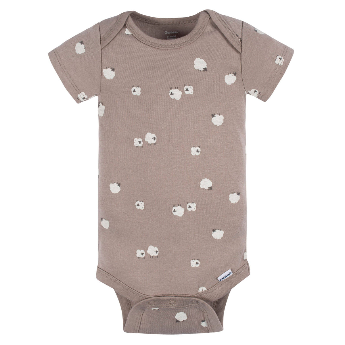 3-Pack Baby Neutral Farming Short Sleeve Onesies® Bodysuits Onesies Bodysuits Gerber® 