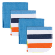 4-Pack Baby Boys Stripe Terry Washcloths Bath Gerber® 