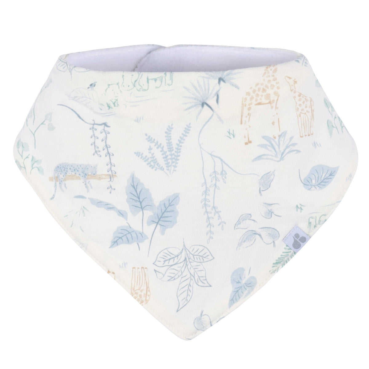 4-Pack Baby Boys Multi Blues Bandana Bib bibs Just Born® 