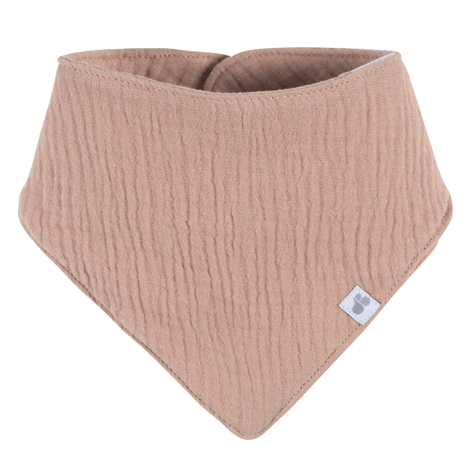 4-Pack Baby Neutral Brown Multi Bandana Bib bibs Just Born® 