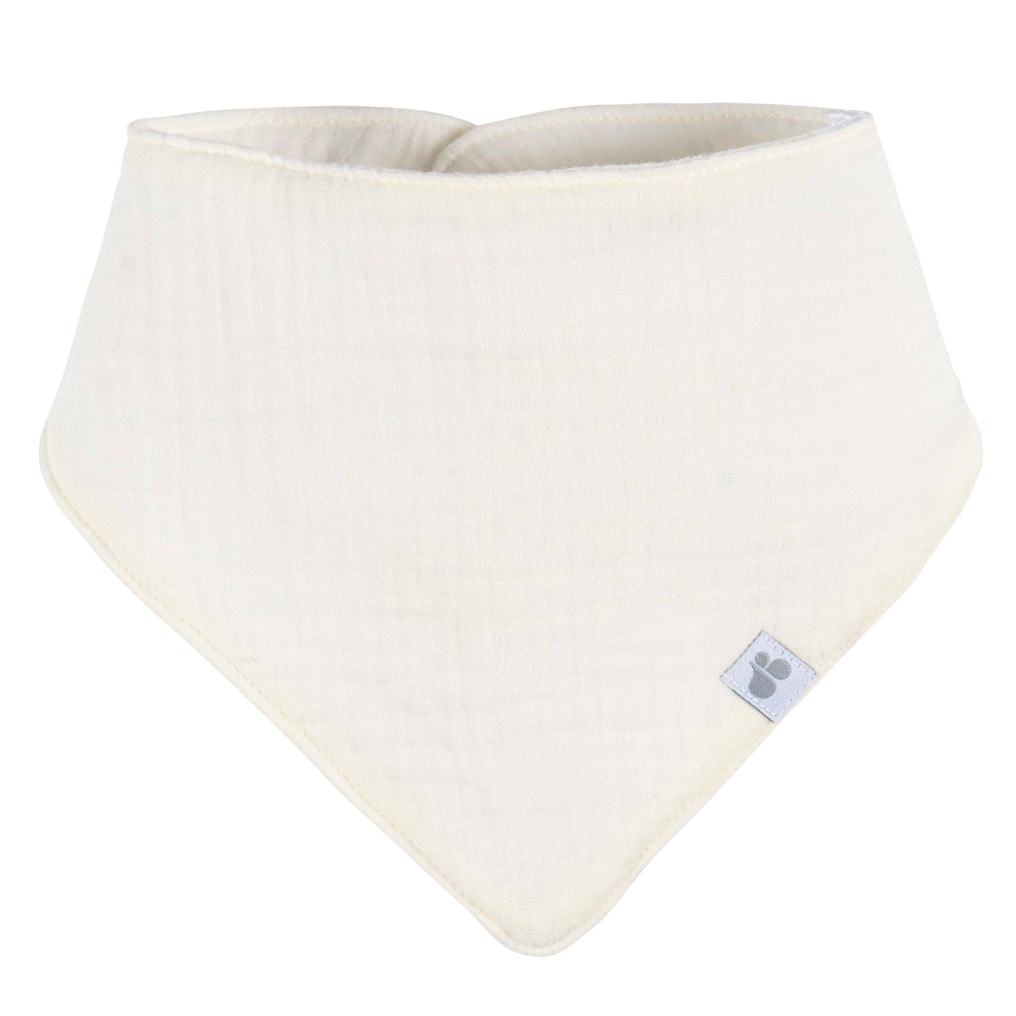 4-Pack Baby Neutral Brown Multi Bandana Bib bibs Just Born® 