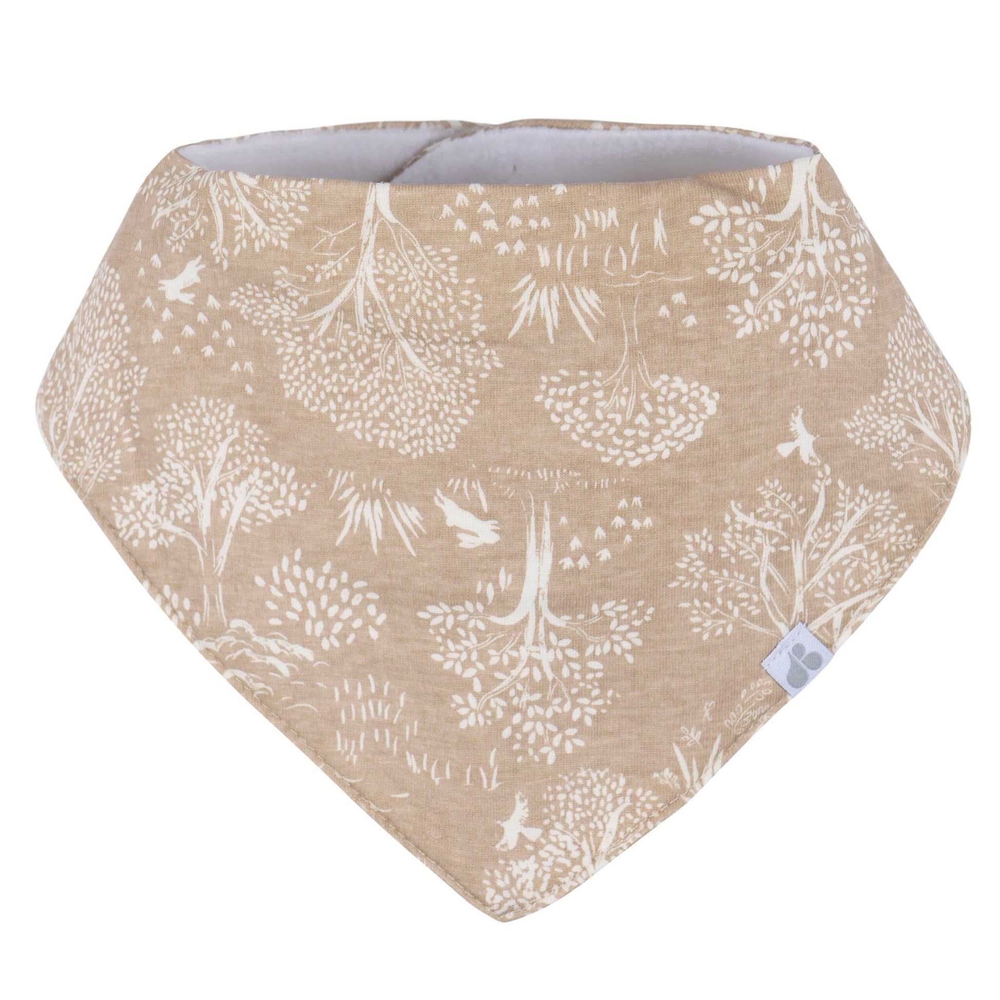 4-Pack Baby Neutral Multi Tan Bandana Bib bibs Just Born® 
