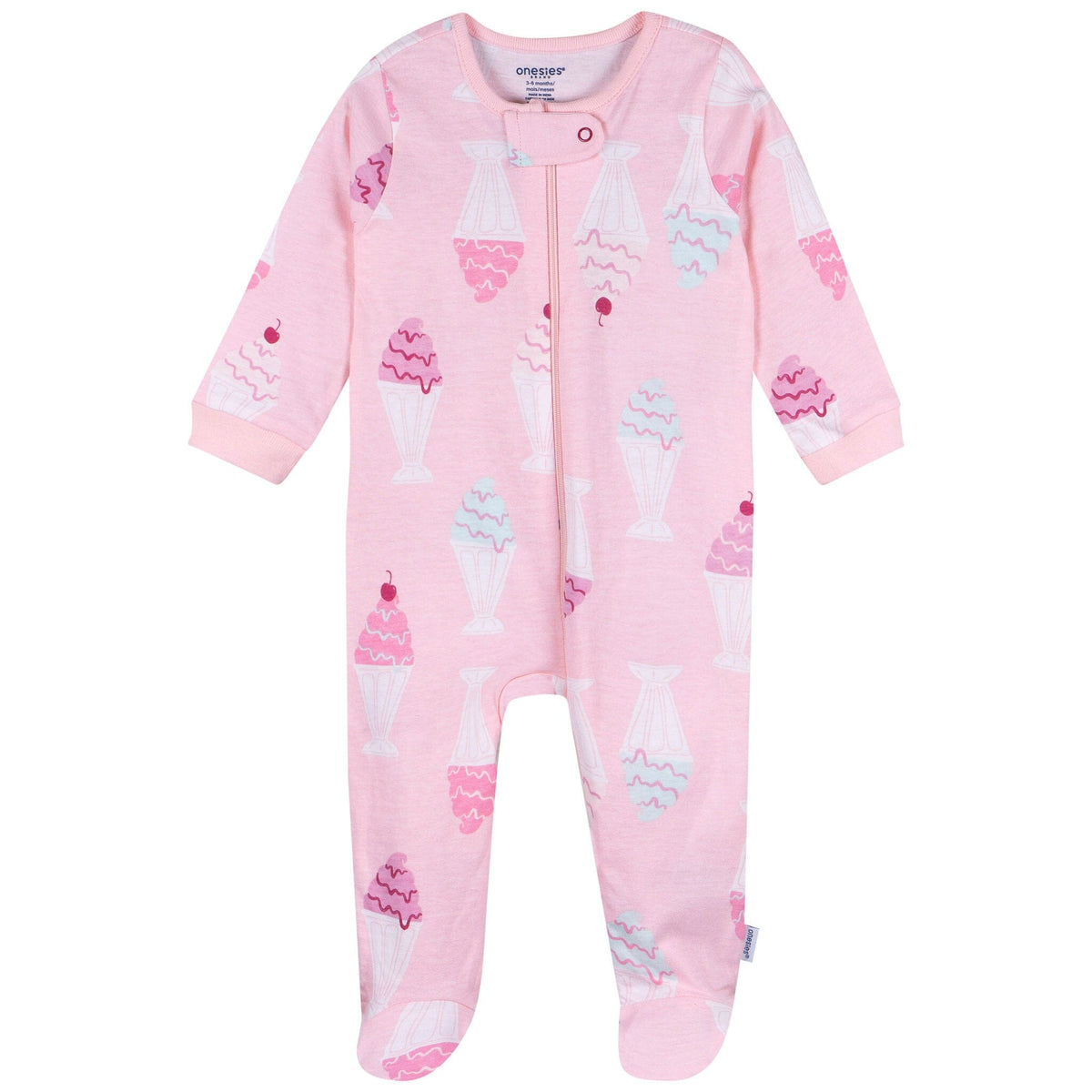 4-Pack Baby Girls Dessert Sleep 'N Play Sleepwear Gerber® 